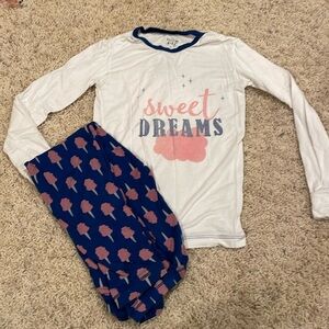 Play to GUC size 8 Kickee pajamas long sleeve and pants